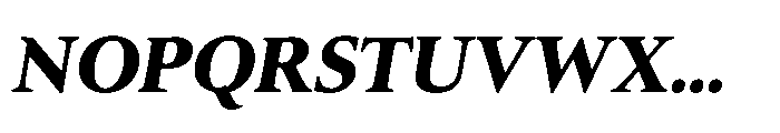 Silesianum Bold Italic Font UPPERCASE