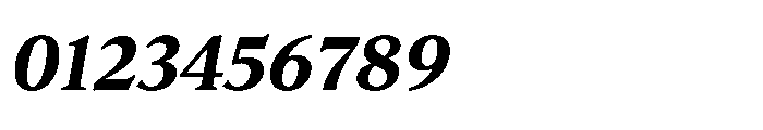 Silesianum Semi Bold Italic Font OTHER CHARS
