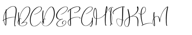 Silhuettes Girlstar Regular Font UPPERCASE