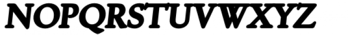 Silian Rail Black Italic Font LOWERCASE