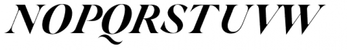 Silk Serif Bold Italic Font UPPERCASE