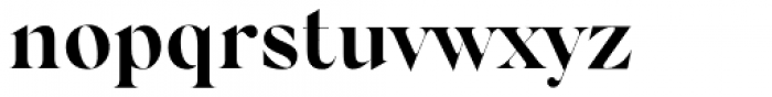 Silk Serif Bold Font LOWERCASE