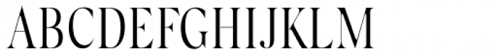 Silk Serif Condensed Light Font UPPERCASE