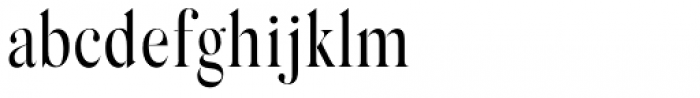 Silk Serif Condensed Regular Font LOWERCASE