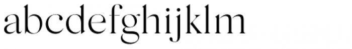Silk Serif Light Font LOWERCASE