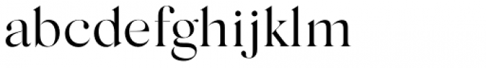 Silk Serif Regular Font LOWERCASE