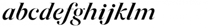 Silk Serif SemiBold Italic Font LOWERCASE