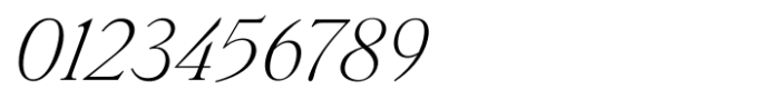 Silk Serif Text Extra Light Italic Font OTHER CHARS