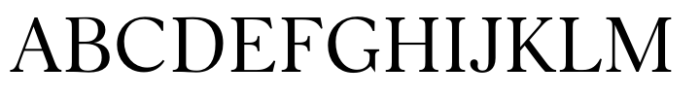 Silk Serif Text Regular Font UPPERCASE