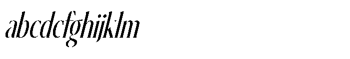 Silkigfined Italic FONT