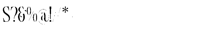 Silkigfined Regular Font OTHER CHARS