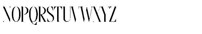 Silkigfined Regular Font UPPERCASE