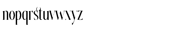Silkigfined Regular Font LOWERCASE