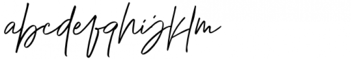 Silkstone Regular Font LOWERCASE