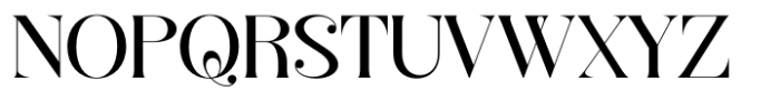 Sillena Regular Font UPPERCASE