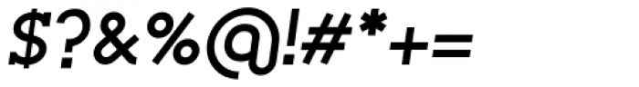 Silo Slab Bold Italic Font OTHER CHARS