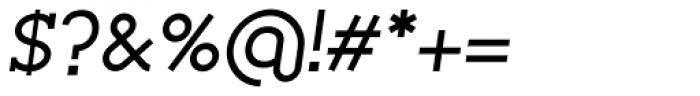 Silo Slab Semi Bold Italic Font OTHER CHARS