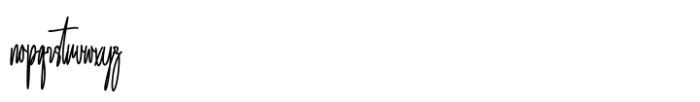Silouthe Bolnation Font LOWERCASE