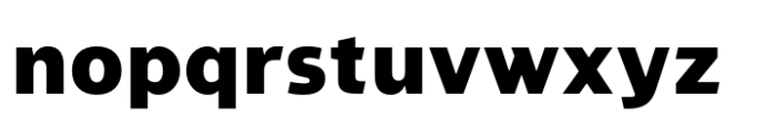 Silurum Black Font LOWERCASE