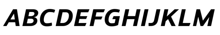 Silurum Bold Italic Font UPPERCASE