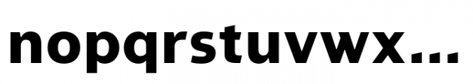 Silurum Extra Bold Demo Font LOWERCASE