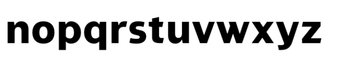 Silurum Extra Bold Font LOWERCASE