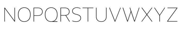 Silurum Thin Font UPPERCASE