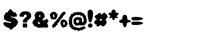 Siluvan Regular Font OTHER CHARS