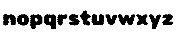 Siluvan Regular Font LOWERCASE
