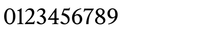 Silvana Text Regular Font OTHER CHARS