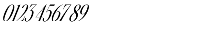Silver Point Condensed Text Black Italic Font OTHER CHARS