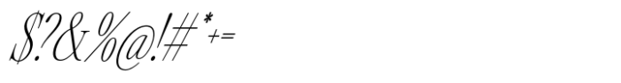 Silver Point Condensed Text Italic Font OTHER CHARS