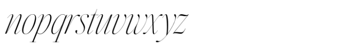 Silver Point Italic Font LOWERCASE
