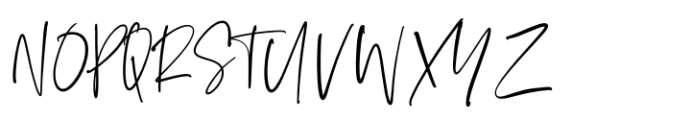 Silver South Script Font UPPERCASE