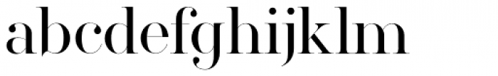 Silver South Serif Font LOWERCASE