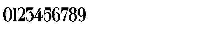 Silvera Text Black Condensed Font OTHER CHARS