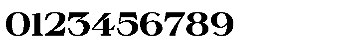 Silvera Text Black Expanded Font OTHER CHARS