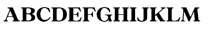 Silvera Text Black Expanded Font UPPERCASE