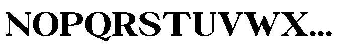 Silvera Text Black Expanded Font UPPERCASE