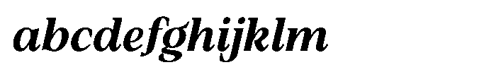 Silvera Text Black Italic FONT