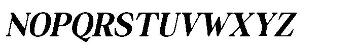 Silvera Text Black Slanted Font UPPERCASE