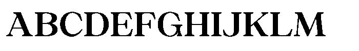 Silvera Text Bold Expanded Font UPPERCASE