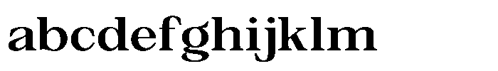Silvera Text Bold Expanded FONT