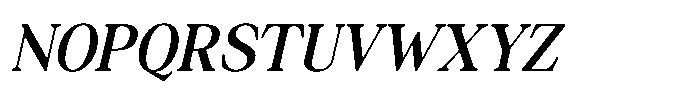 Silvera Text Bold Italic Font UPPERCASE