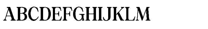 Silvera Text Bold Font UPPERCASE