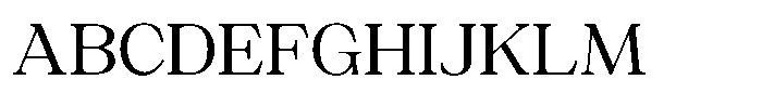 Silvera Text Expanded Font UPPERCASE