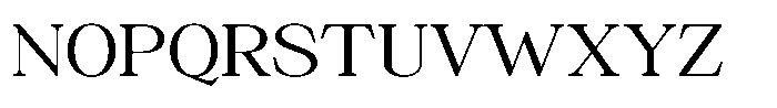 Silvera Text Expanded Font UPPERCASE
