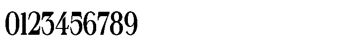 Silvera Text Extra Bold Condensed Font OTHER CHARS