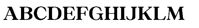 Silvera Text Extra Bold Expanded Font UPPERCASE