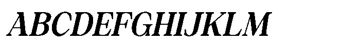 Silvera Text Extra Bold Italic Font UPPERCASE